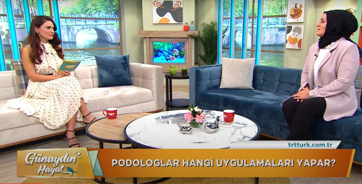 trt türk, günaydın hayat, podolog, zehra albayrak
